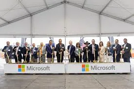 La Porte Celebrates Groundbreaking of $1B Microsoft Data Center Expansion